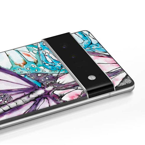 California Monarch Collage Google Pixel 6 Pro Skin